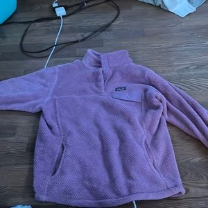 Purple XL juniors patagonia sweatshirt